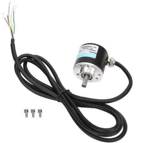 Encodeur à arbre solide ABZ, composant de commande de mouvement triphasé 30KHZ 1000B/1024B DC5-24V1024Z