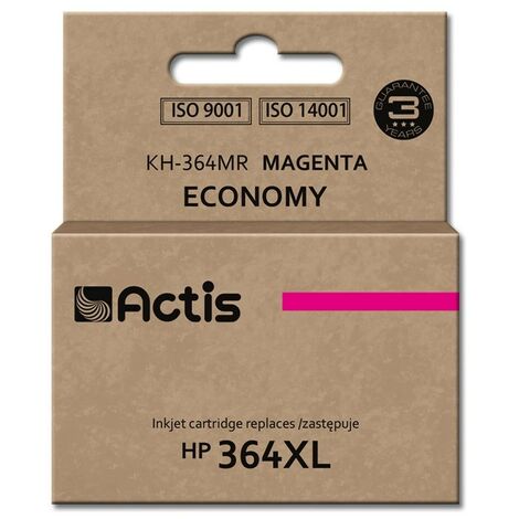 Encre Actis KH-364MR (remplace HP 364XL CB324EE  Standard  12 ml  magenta)