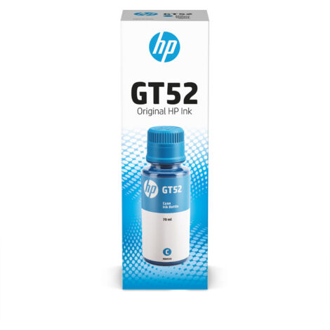 Encre cyan HP GT52 8000 pages (70 ml)