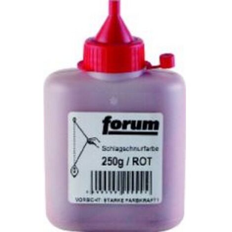 Encre pour cordeau, Couleur : rouge, Contenu 250 g