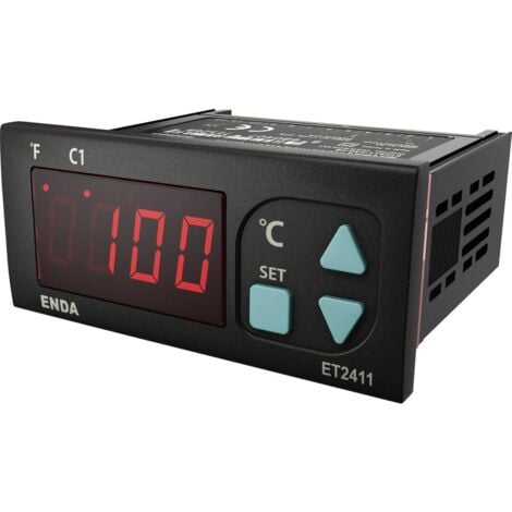 Enda ET2411-230-08 Régulateur de température NTC -60 à 150 °C Relais 8 A (L x l x H) 71 x 77 x 35 mm