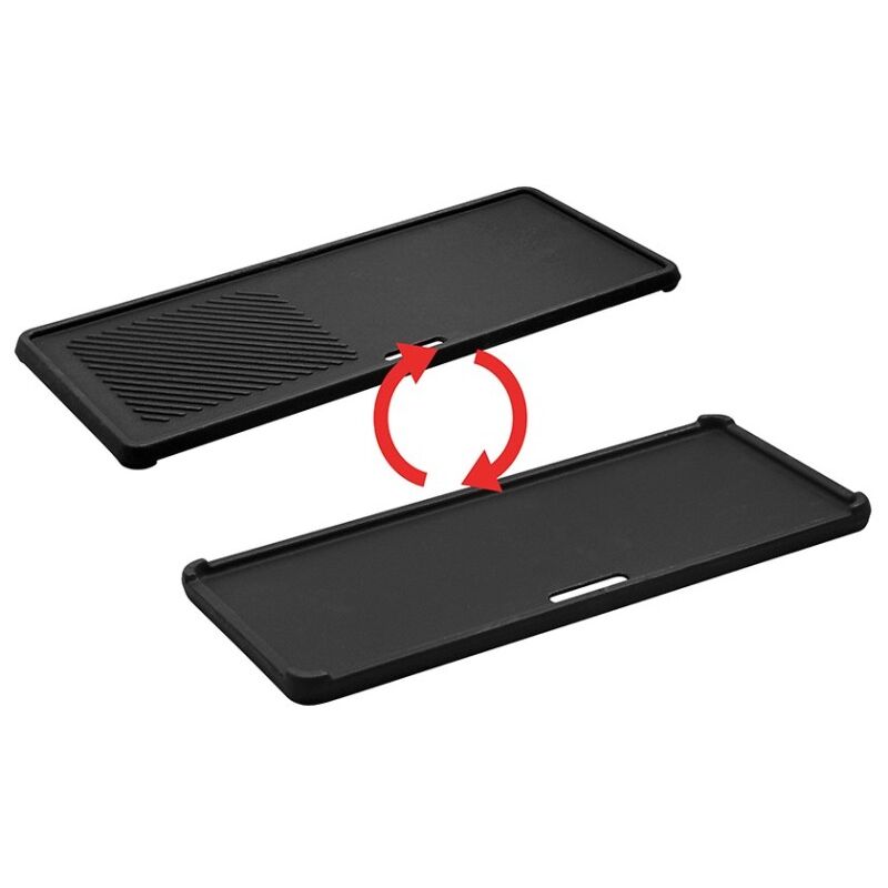 ENDERS - Plancha-Grill réversible 1/3 en Fonte - Pour Barbecues CHICAGO 3