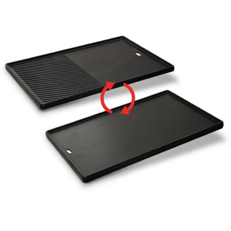 Enders Switch Grid Piastra Reversibile in Ghisa per Barbecue a Gas - Compatibile con modello KANSAS PRO 4 SIK TURBO - Accessori Griglia Barbecue 7789