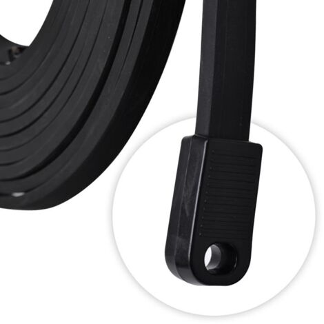 Endkappe mit Loch f�r Flachkabel