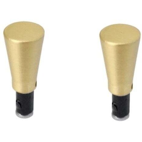 Endkappen für Glasleiste, Durchm.10 mm, Chic gold, CESSOT CESSOT