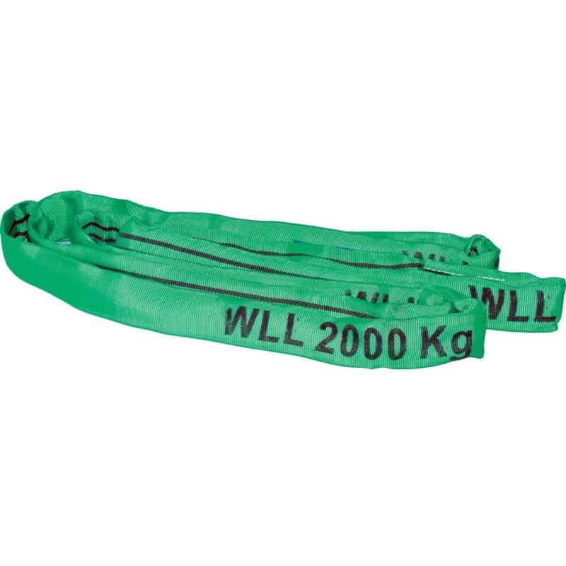 0.5m x 80mm swl 5000kg Endless Round Sling - Red - Matlock