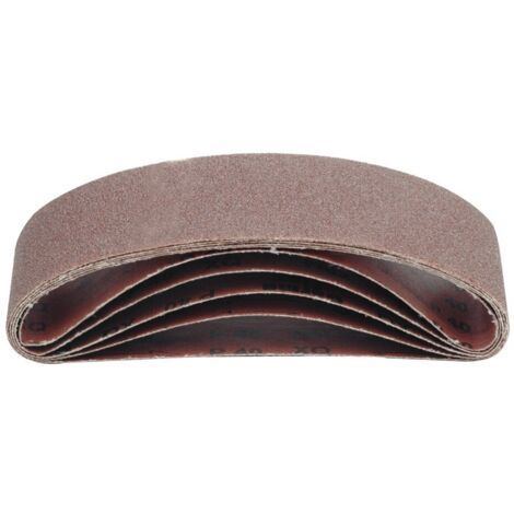 Endlos-Schleifbänder 75x533 mm P60, 5er-Set