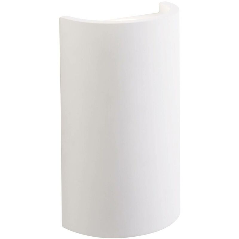 Endon - 2 Light Indoor Wall Light White Plaster