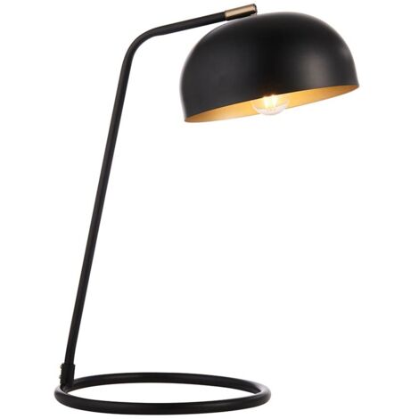 Endon Brair New Lampe de table de travail noir mat