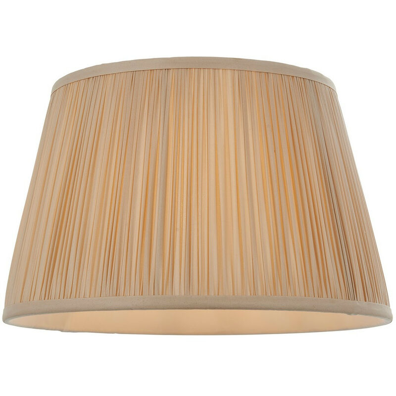 

Endon Lighting - Endon Freya - 1 tono claro de seda de ostra clara, E27