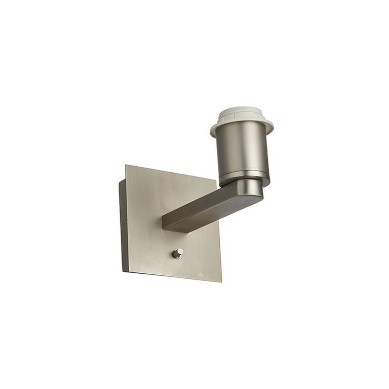 

Issac - Aplique Níquel Mate 1 Luz Regulable IP20 - E27 - Endon Lighting