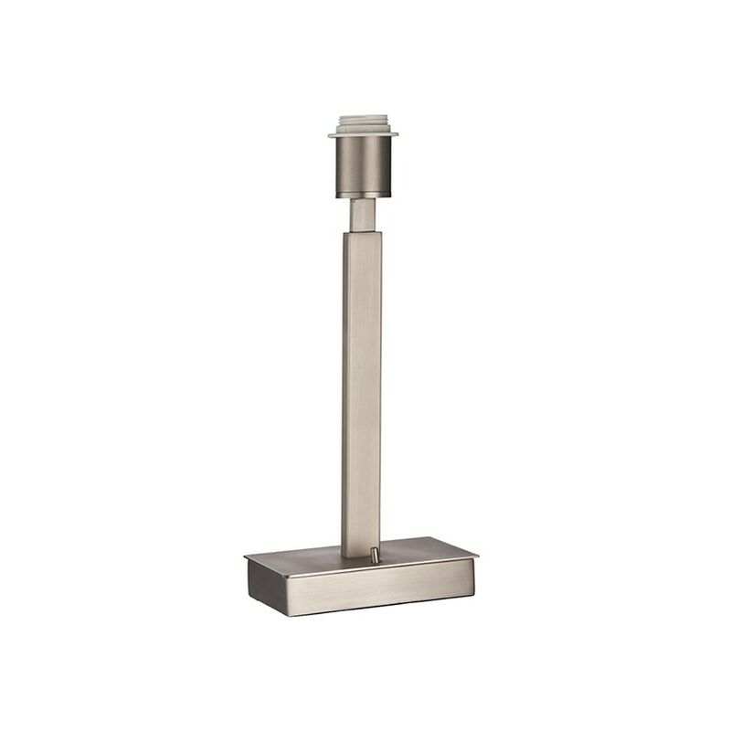 Endon Lighting - Norton USB - Table Lamp Matt Nickel Plate 1 Light IP20 - E27