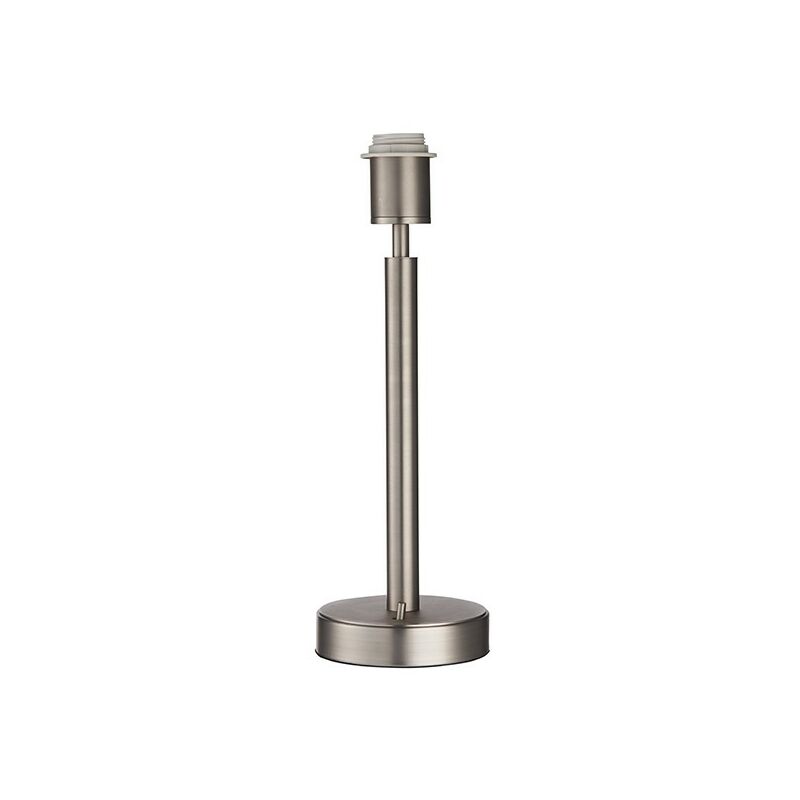 Endon Lighting - Owen USB - Table Lamp Matt Nickel Plate 1 Light IP20 - E27