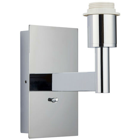 Endon Lighting Owen USB - Wandleuchte Chrom Effektplatte 1 Leuchte IP20 - E27