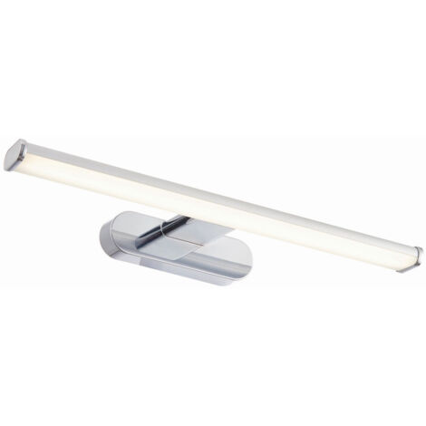 Endon Moda - Plastique ABS de chrome de mur de salle de bains de lumière de LED 1, polypropylène givré IP44