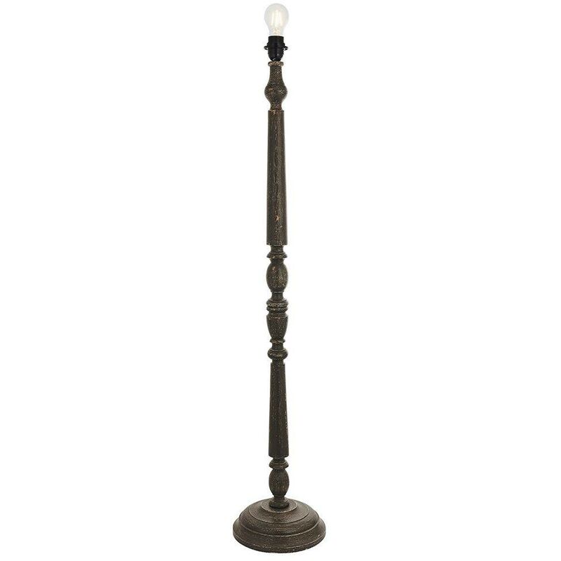 

Endon Lighting - Endon Mohan - 1 Piso claro Madera envejecida gris claro (solo base), E27