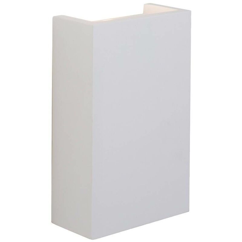Endon Mornington - 2 Light Indoor Wall Light White Plaster
