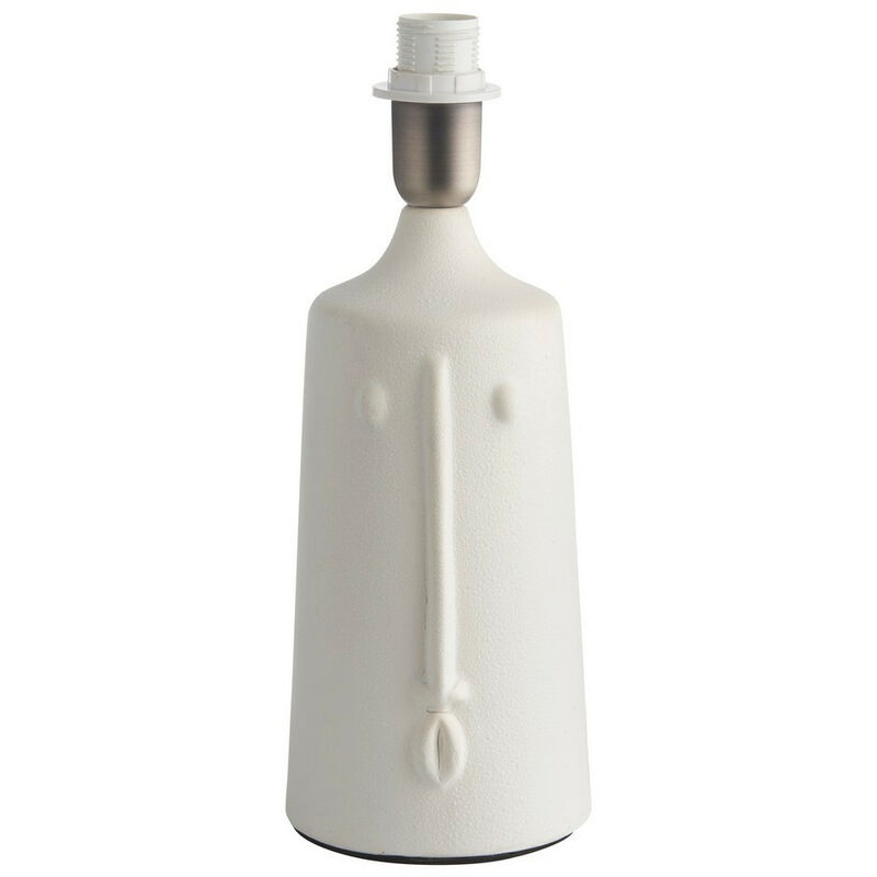 

Endon Mr Base de lámpara de mesa de cerámica blanca mate solo con interruptor en línea - Forma de botella