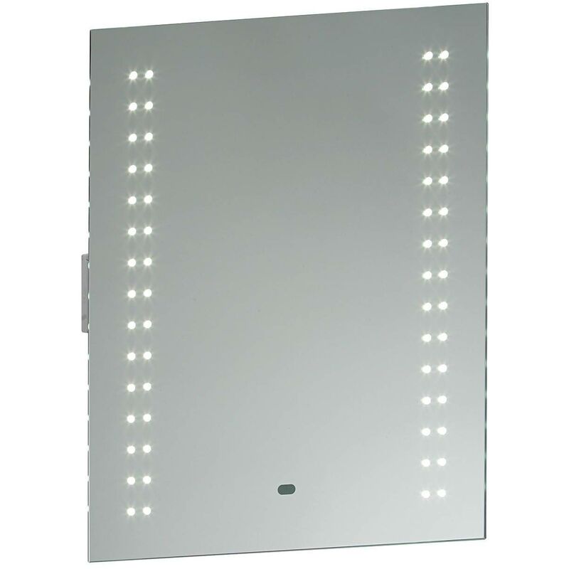 Endon Lighting - Endon Perle - Bathroom Wall Light Silver IP44 with Mirrored Glass