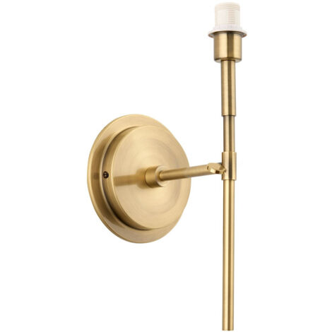 Endon Rennes Fitting Only Lampada da parete, piastra in ottone anticato