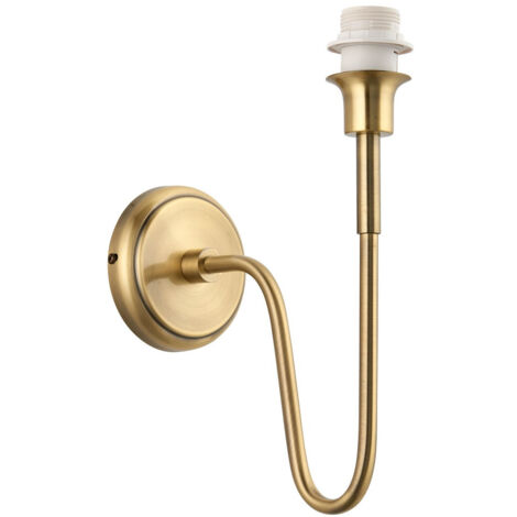 Endon Rouen Fitting Only Lampada da parete, piastra in ottone anticato