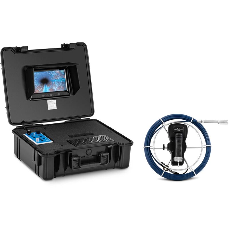 Steinberg Systems - Endoscope Camera Sewer Camera Endoscope Snake Camera 30m 12 LEDs 7 Display