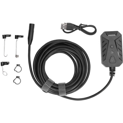 Endoscope Industriel WiFi 5MP Zoom Téléobjectif IP68 Caméra Externe 11mm 2560x1920