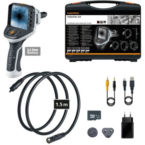 Endoscope Laserliner 082.247A Ø de la sonde: 17 mm Longueur de sonde: 1.5 m