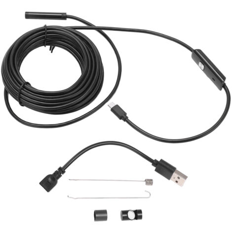 Endoscope Mobile AN97‑8 8mm 6LED Étanche pour Inspection Électrique et Plomberie 1m