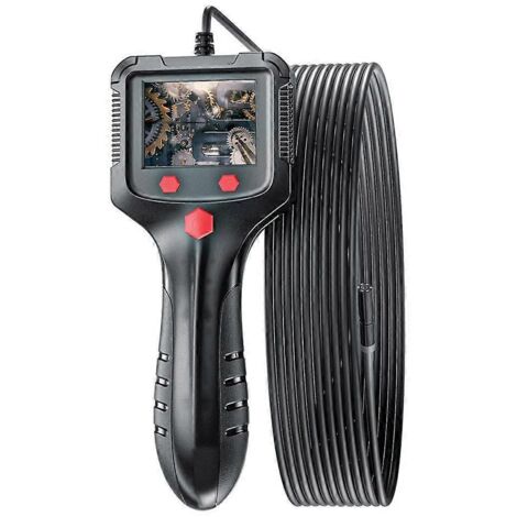 Endoscope numérique LCD 8 mm 1080p, caméra serpent étanche IP67