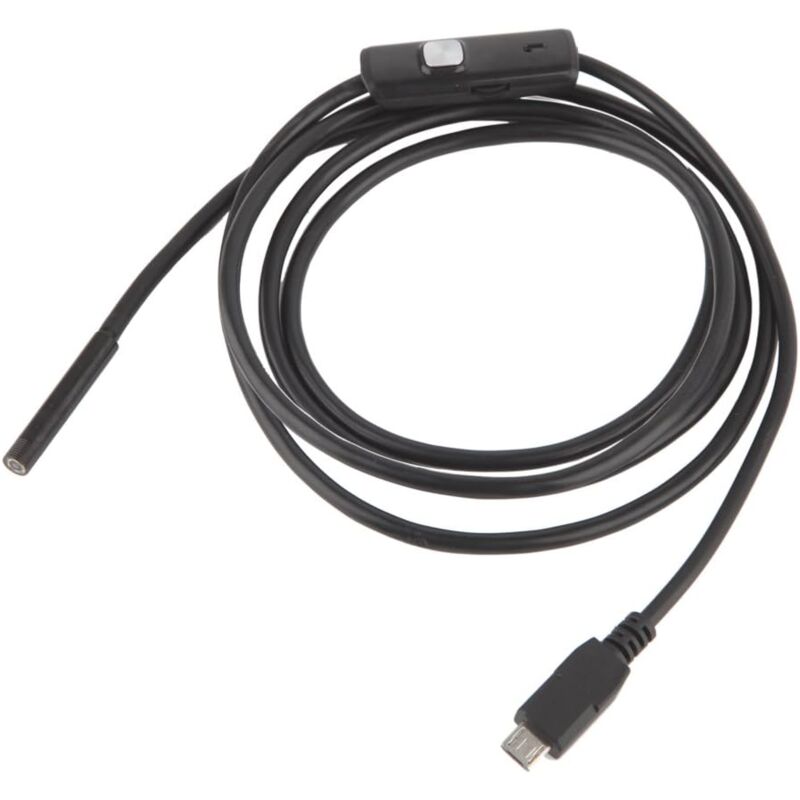 Endoscope usb 2 en 1 IP67 étanche Caméra d'inspection avec 6 led et câble serpent de 5,5 m Adaptateur usb pour téléphone Android et tablette –