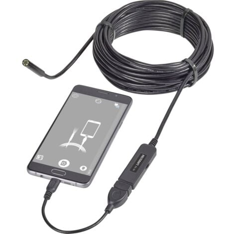 Endoscope USB VOLTCRAFT VC-8919590 Ø de la sonde: 8 mm Longueur de sonde: 9.85 m