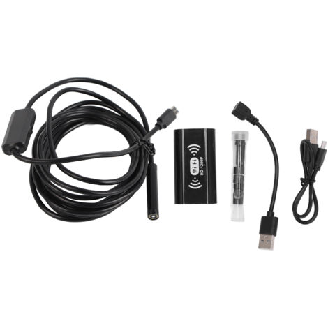 Endoscope Wifi F130 8mm Rigide HD Etanche pour Smartphone et Ordinateur, Longueur 3.5m