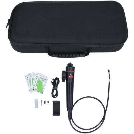 Endoscope WiFi Inspection Caméra Haute Définition 1080p Rotatif 180° 6 LED pour Plomberie et Tuyaux 1m