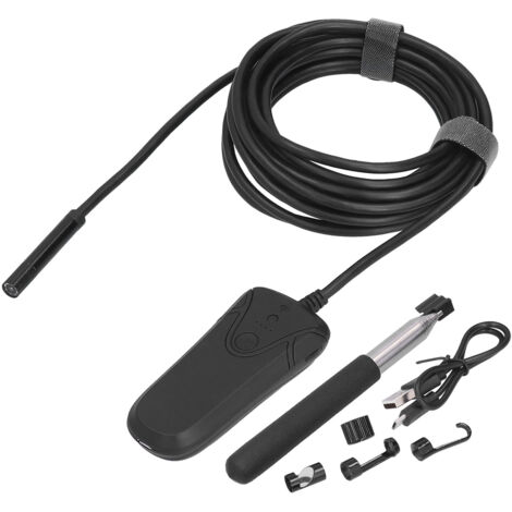 Endoscope WiFi Semi-Rigide IP68 200W avec Caméra USB 5V pour Inspection sous Eau 5M