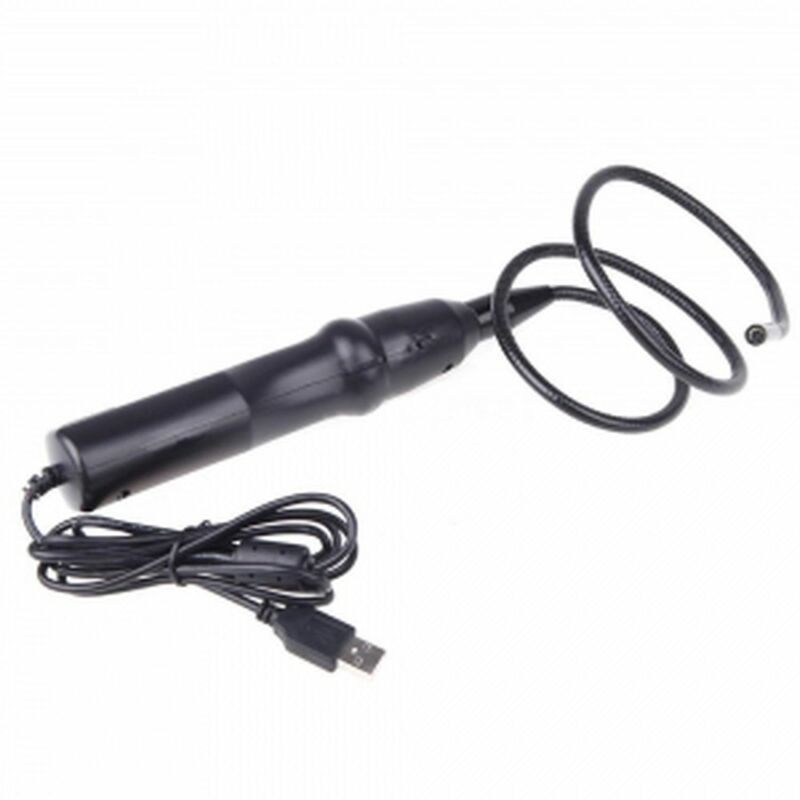 

Endoscopio de inspeccion flexible de 7mm y 1 metro largo con luz led, sumergible