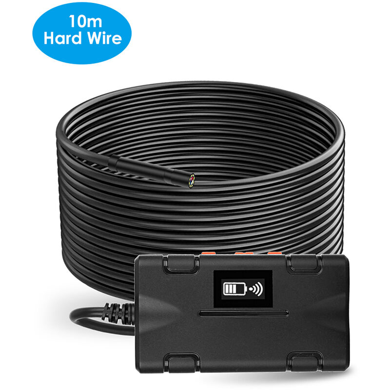 

Happyshopping - Endoscopio industrial, camara de inspeccion de boroscopio WiFi,Cable duro de 10 m