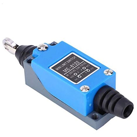 Endschalter Wasserdicht, ME-8122 Mikroschalter, Roller Plunger Momentary Mini Endschalter, Roller Lever Arm Endschalter, 250V AC 5A, 115V DC 0,4 A