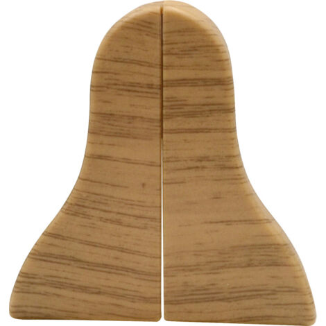 Endstück für Kunststoffleiste ku.04 Eiche antik Clips & Ecken