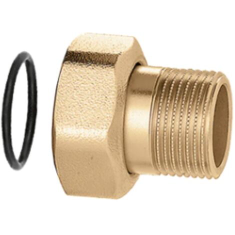Endstück, Kappe und O-Ring, für motorisierte Kugelzonenventile. Anschluss 3/4 "M Caleffi R69277  3/4"M