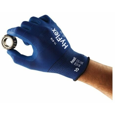 Enduction En Mousse Nitrile Ansell Fortix Sur Support En Taille 6 18493-6