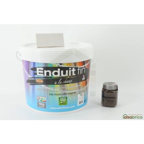 Enduit à la chaux à mélanger avec pigments naturels,