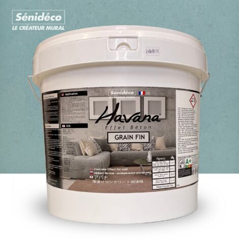 Enduit à la chaux, effet béton - HAVANA grain fin 5KG pour 10m²