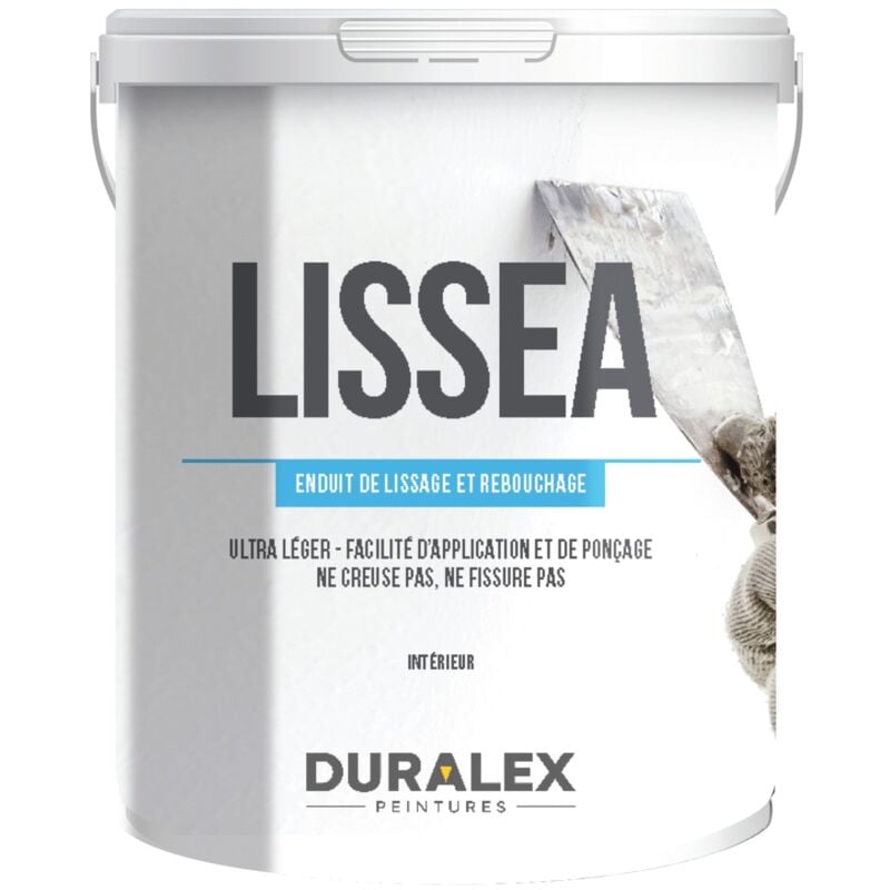 Duralex - Enduit acrylique lissage et rebouchage 3L 101100302