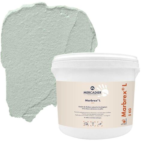 Enduit Chaux Naturelle Les 3 Matons - MarbrexL Teinté Pigment (Intérieur) - Bimont - 5 Kg - Sourd