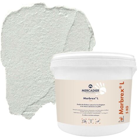 Enduit Chaux Naturelle Les 3 Matons - MarbrexL Teinté Pigment (Intérieur) - Longagne - 5 Kg - Sourd