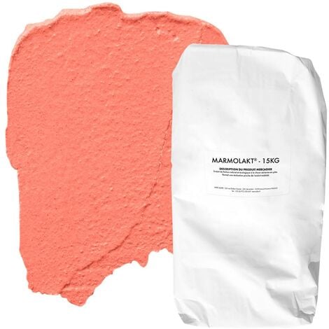 Enduit Chaux Naturelle Les 3 Matons-Marmolakt Teinté Pigments (Int/Ext) -Alphonse -15 Kg - Sourd