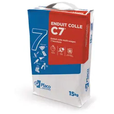 Enduit colle C7 - sac de 15 kg - PLACOPLATRE