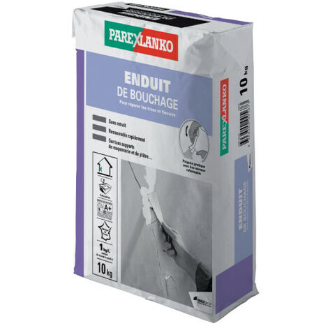 Enduit de bouchage PAREXLANKO - 10kg - 02972