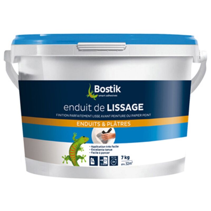 Bostik - Enduit lissage pâte 7kg
